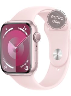   Apple Watch 9 45mm Aluminium Pink with Sport Band Light Pink M/L MR9H3